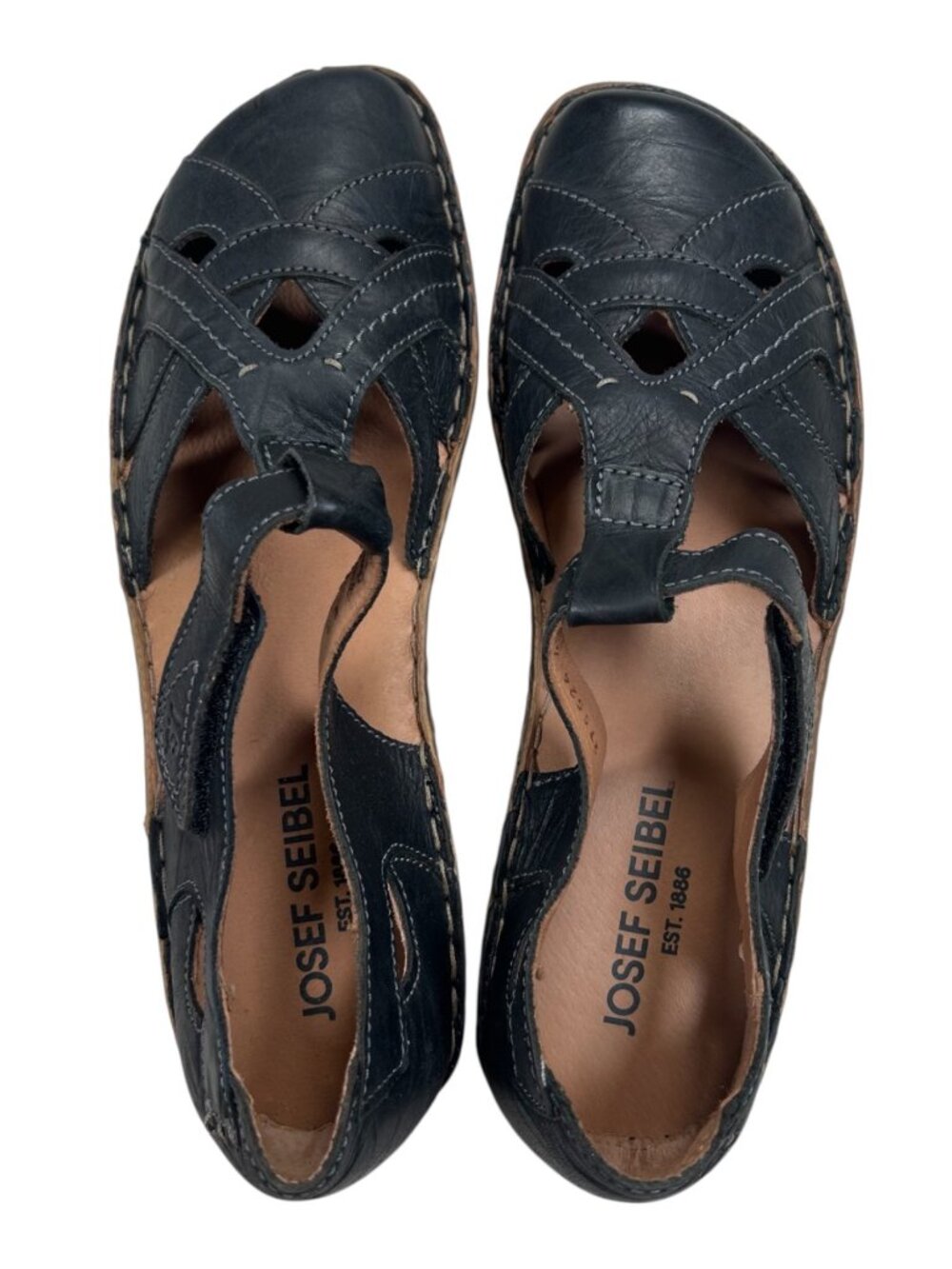 Josef Seibel Rosalie 29 Size EU 40 US 9 Women Sandal Minimalist Fisherman Coasta - Picture 2 of 8